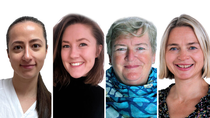 Bildet viser : Irma Taslidza, Gunhild Eide Myhre, Ellen Karine Grov og Astri Syse.