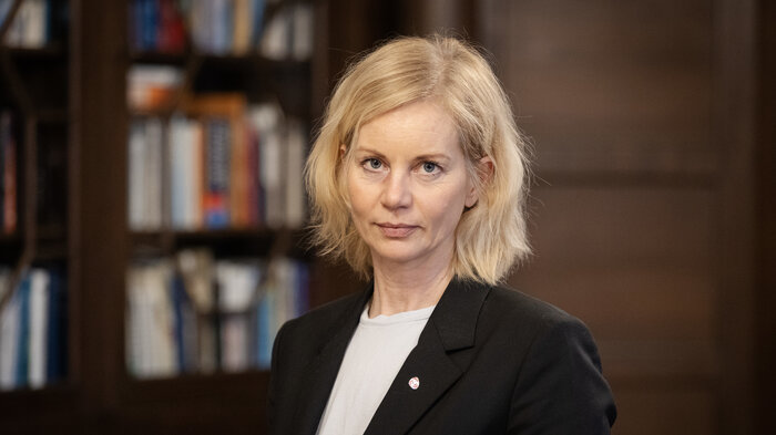 Utdanningsminister Sigrun Aasland Bildet viser Utdanningsminister Sigrun Aasland