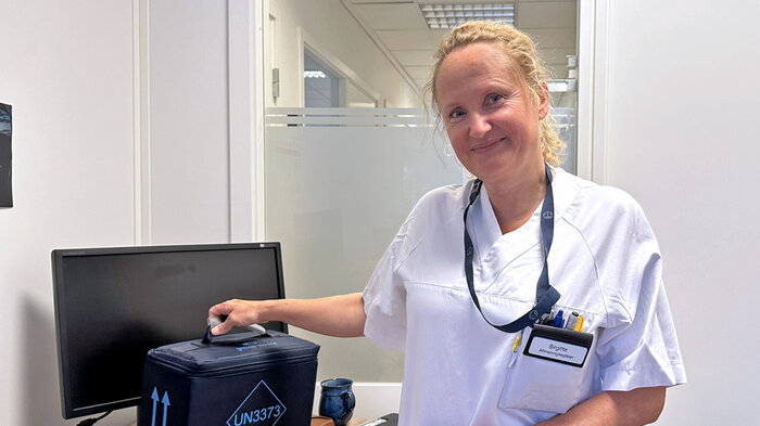 Bilde viser Birgitte Teien er spesialist i klinisk allmennsykepleie