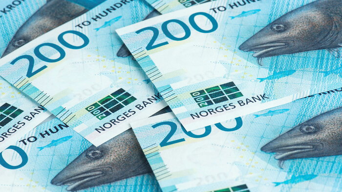 Penger Bilde av en bunke med 200-lapper