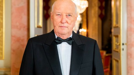 Kong Harald holder tale nyttårsaften 2018. Kong Harald holder tale nyttårsaften 2018.