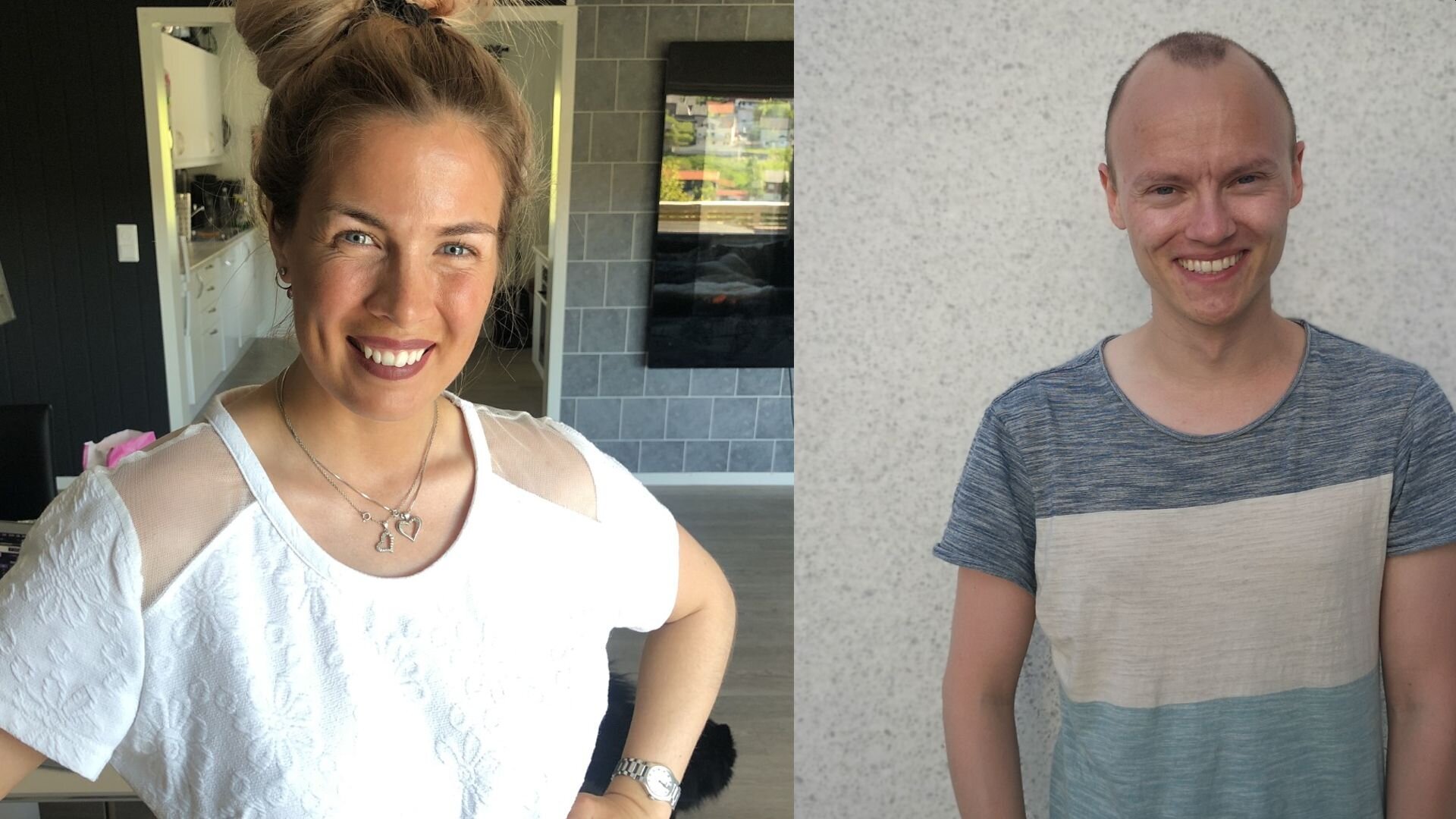 NSF Student Edel Marlèn Taraldsen og Kent Hanssen