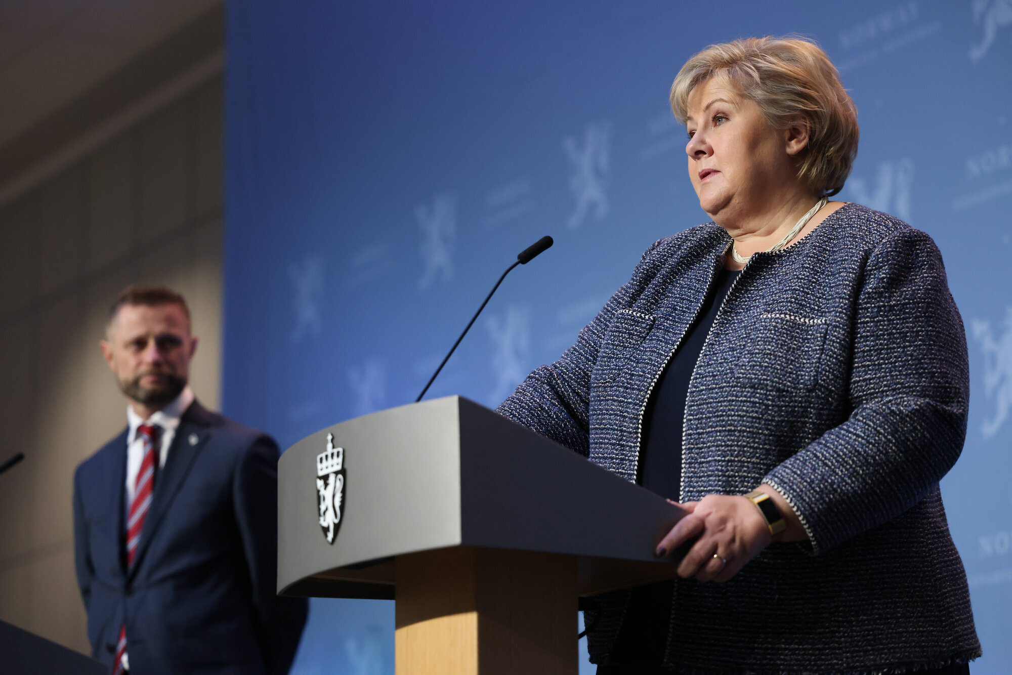 Bent Høie, Erna Solberg Bildet viser Bent Høie og Erna Solberg.