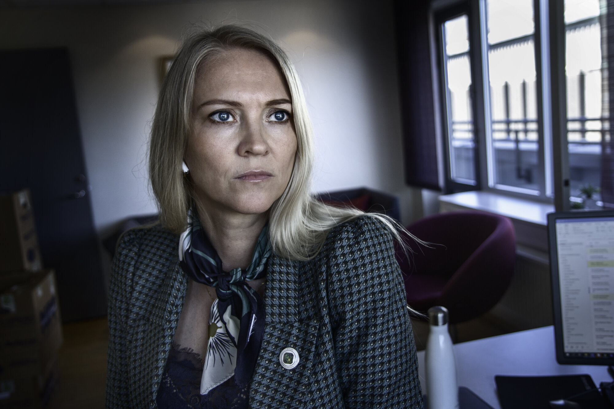 NSF-leder Lill Sverresdatter Larsen Lill Sverresdatter Larsen