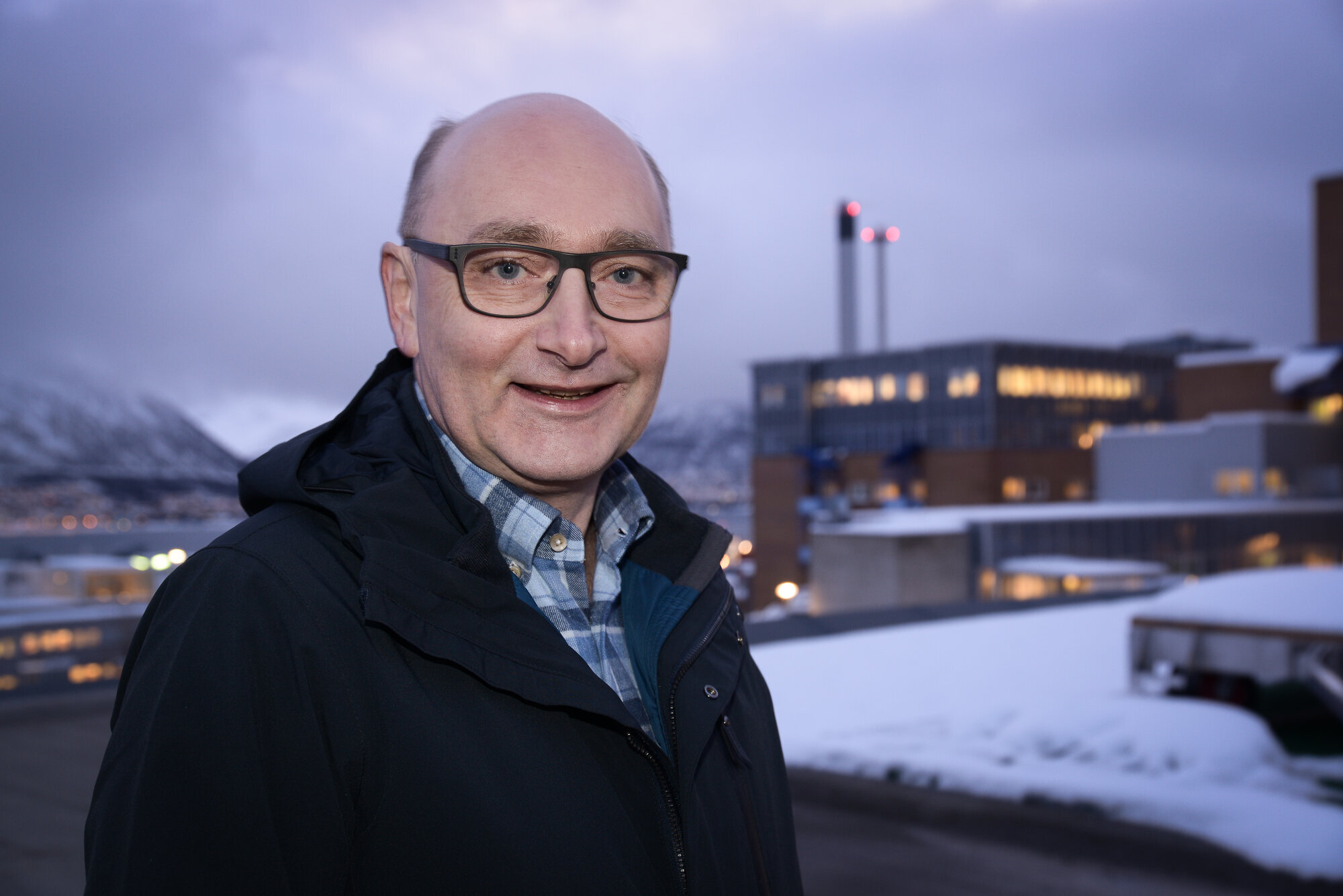 Klinikksjef Jon Mathisen bildet viser klinikksjef Jon Mathisen