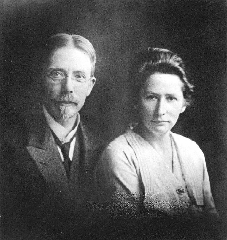 August og Marie Krogh Bildet viser August og Marie Krogh.