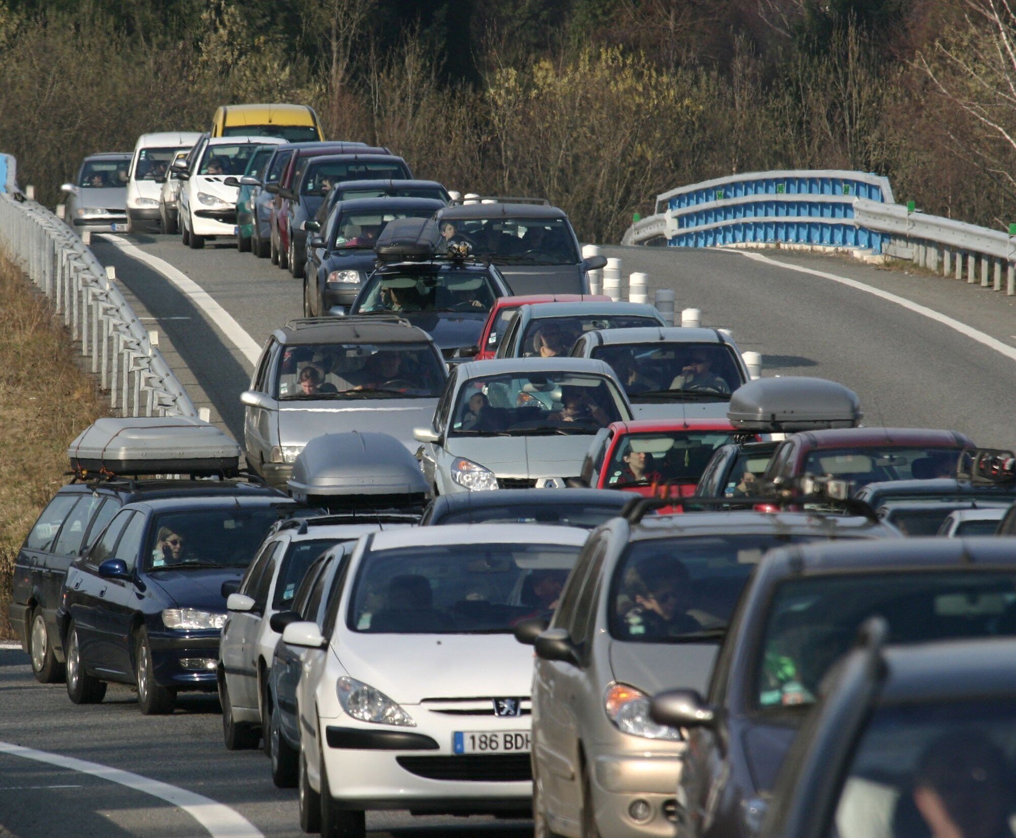 Rushtrafikk Rustrafikk på motorvei