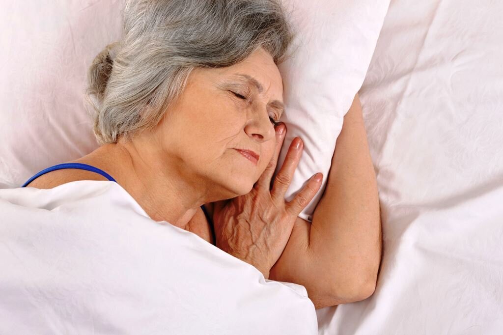 Kvinne søvn Kvinne som sover