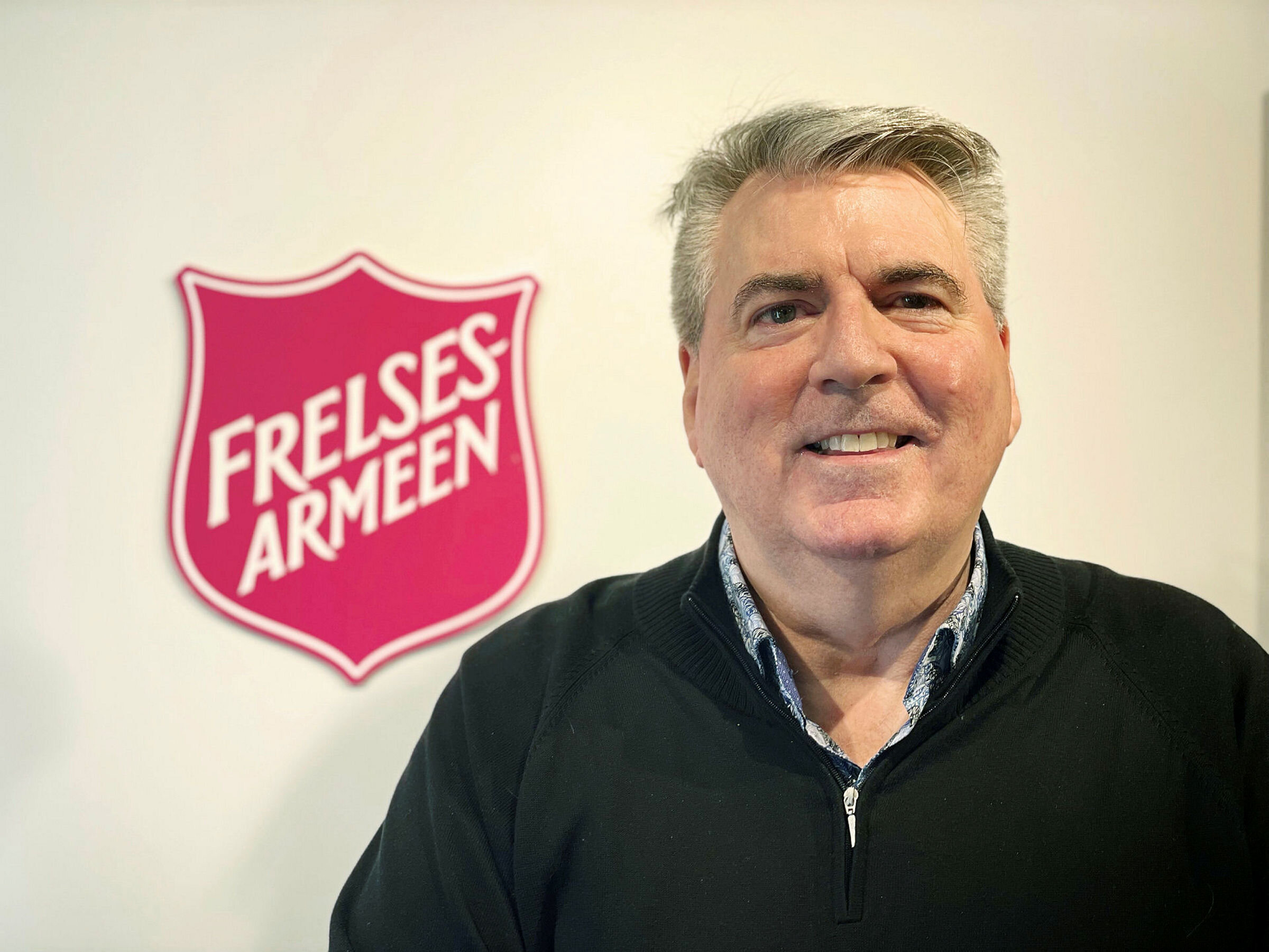 Roger Cassidy Roger Cassidy, hovedtillitsvalgt for NSF i Frelsesarmeen,