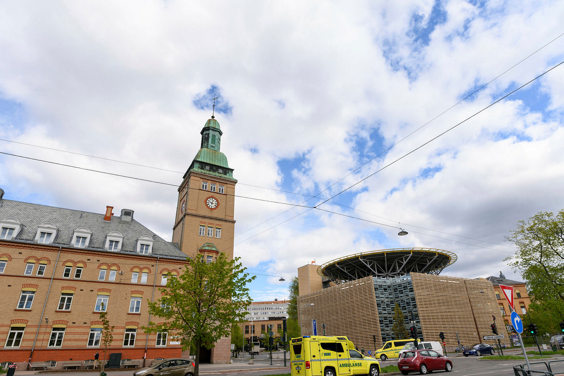 Ullevål sykehus Bildet viser Ullevål sykehus, Oslo universitetssykehus OUS.