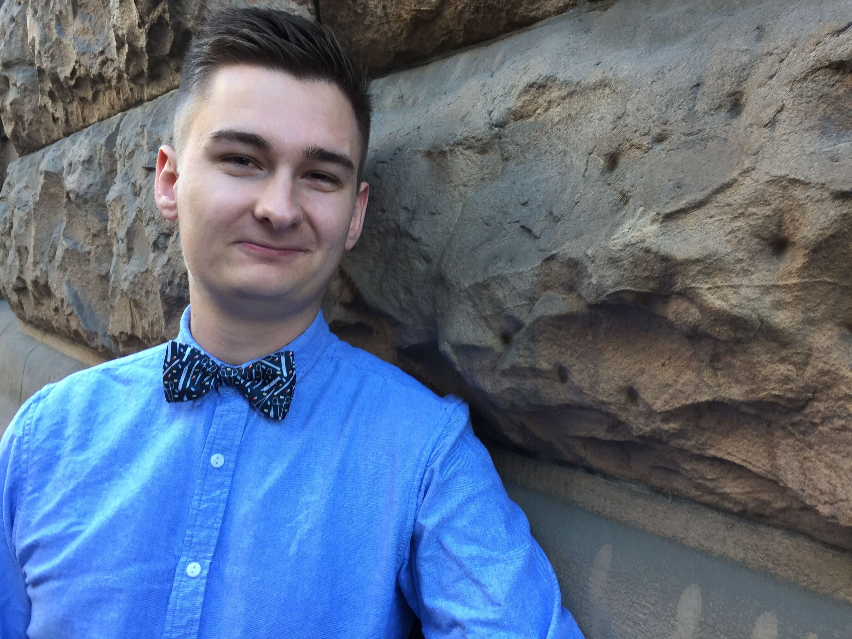 Christan Strømnes, NSF Student Bildet viser Christian Strømnes.