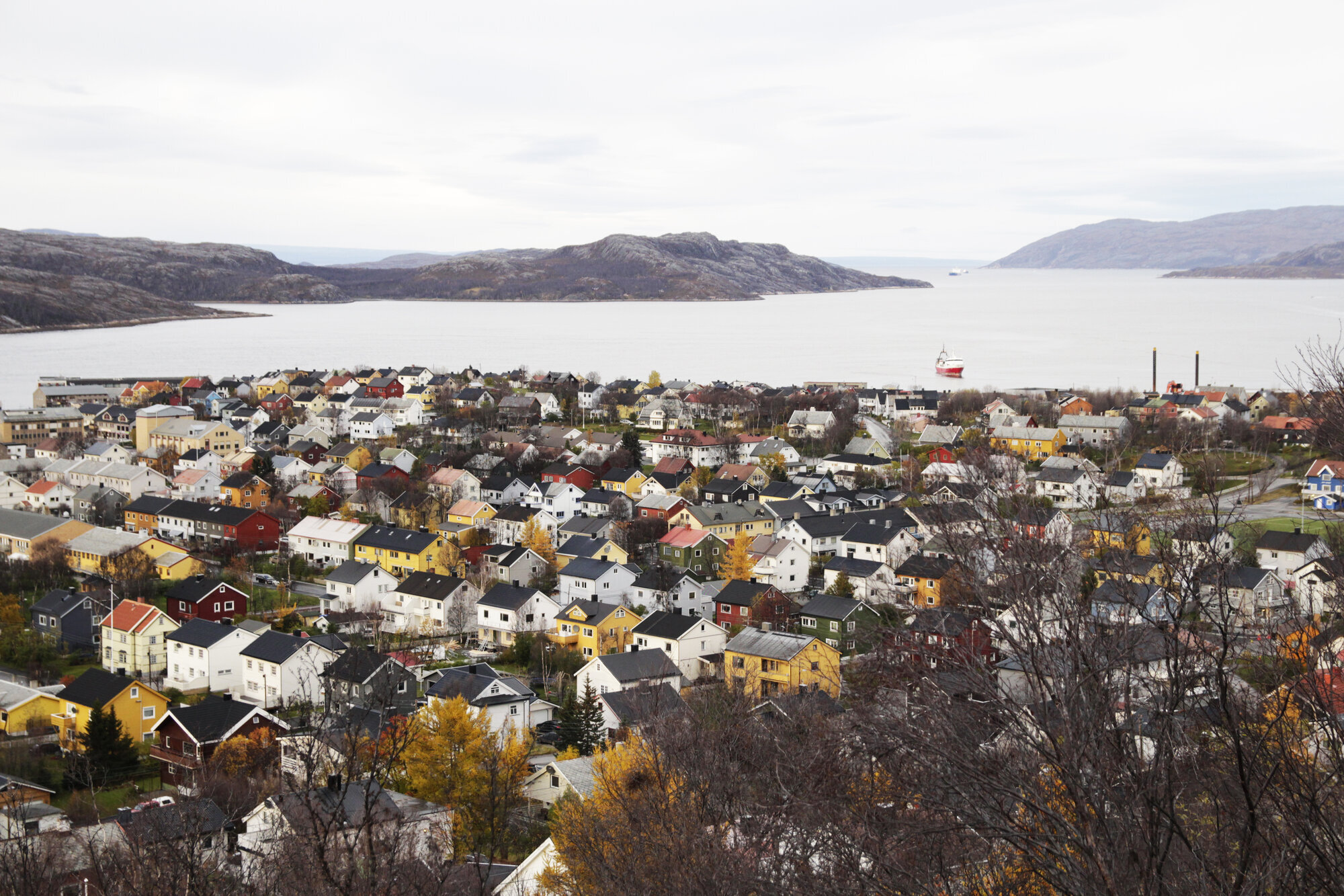 Kirkenes Bildet vkiser Kirkenes