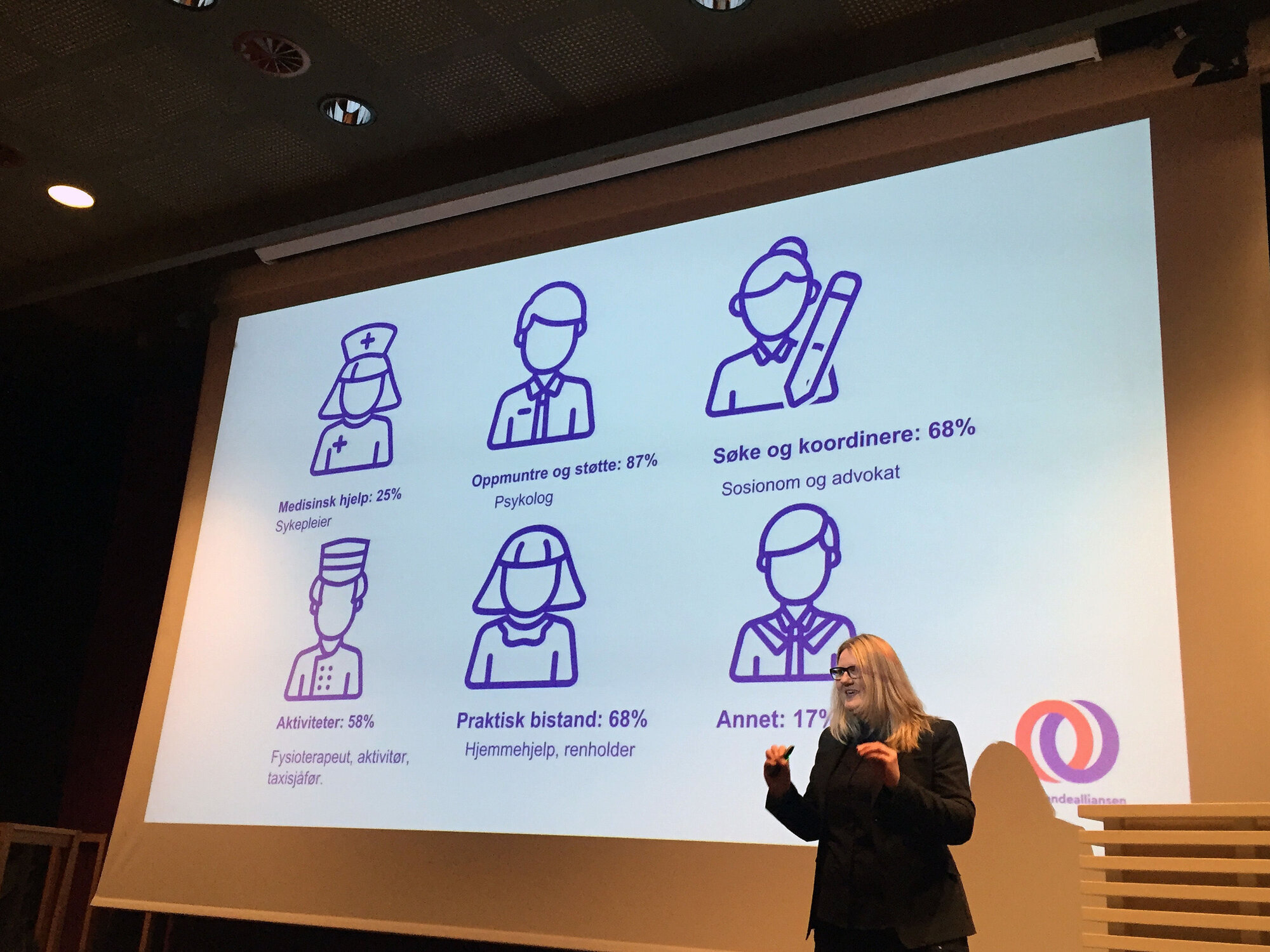 Anne-Grethe Terjesen, nestleder i Pårørendealliansen. Anne-Grethe Terjesen, nestleder i Pårørendealliansen.
