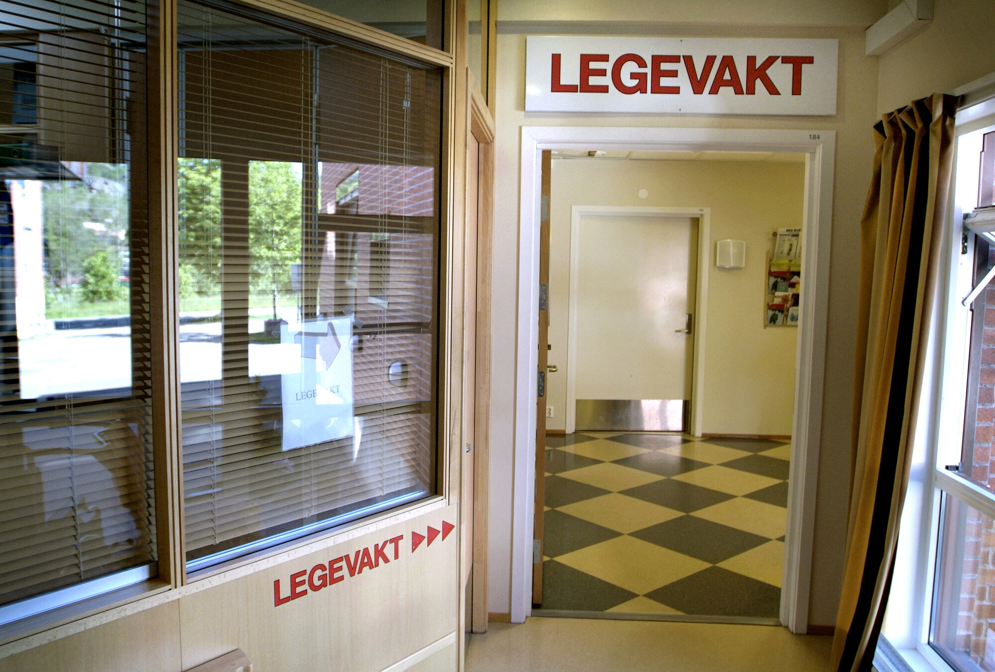 legevakt, omsorgssvikt, barn Bildet viser Sandefjord legevakt