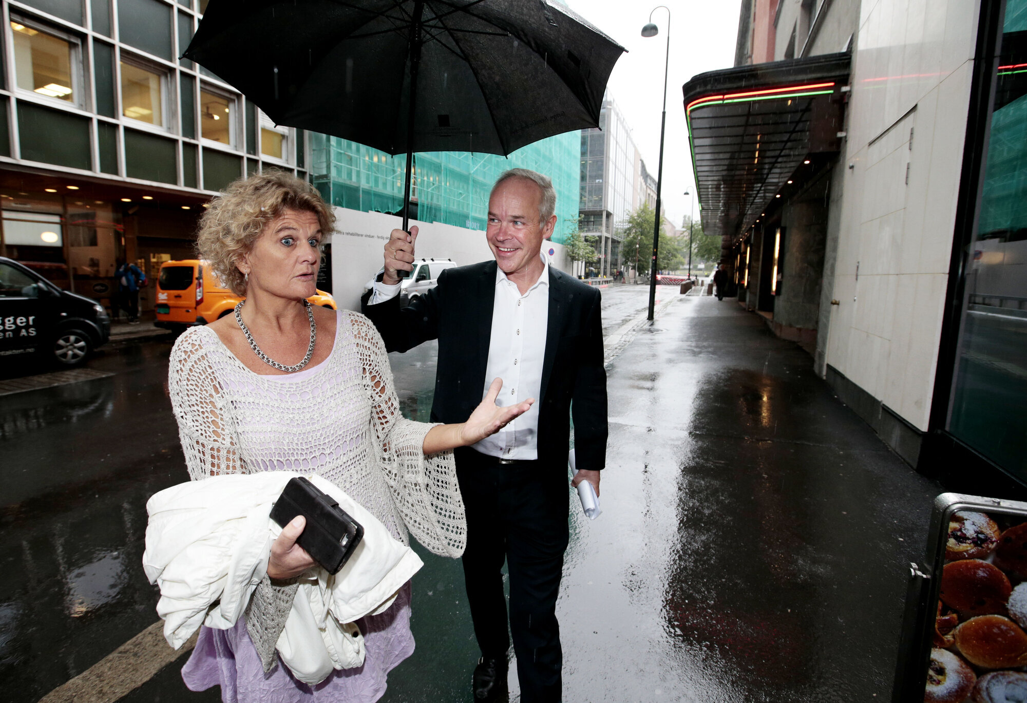 Cathrine Krøger og Jan Tore Sanner Cathrine Krøger og Jan Tore Sanner