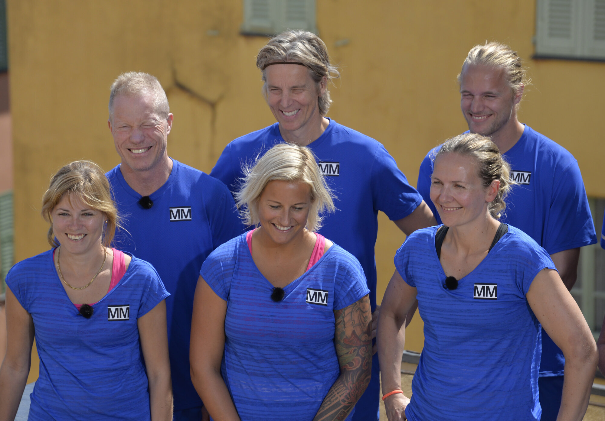 Anette Sagen, Mesternes mester Bildet viser Anette Sagen sammen med flere av de andre som konkurrerer i Mesternes mester.
