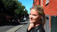 Bildet viser sykepleier Frøya Marie Vinjar Eid.