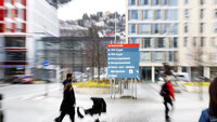 St. Olavs hospital i Trondheim Eksteriør fra St. Olavs hospital i Trondheim