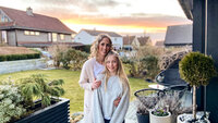 Elisabeth Fallentin og datteren Thea