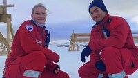 Ambulansetjenesten, Kjøllefjord Bildet viser Karine Larssen og Andreas Ingilæ