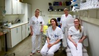 Sykepleiere på avdeling for endokrinologi Sykepleiere på avdeling for endokrinologi