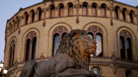 Stortinget Bildet viser Stortinget