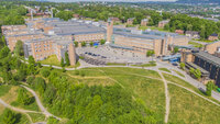 Rikshospitalet sett fra luften Rikshospitalet sett fra luften