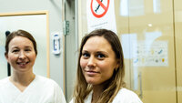 Kristin Sølsnes og Ingvild Songstad Bæver Kristin Sølsnes og Ingvild Songstad Bæver