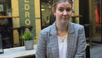 bildet viser NSF studentleder Trine Skaar