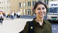 Student Lozan Balisany bildet viser student Lozan Balisany ved Lovisenberg