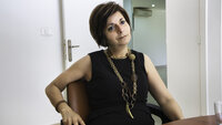 Helen Samaha Nuwayhid, president i det libanesiske sykepleierforbundet Bildet viser Helen Samaha Nuwayhid, president i det libanesiske sykepleierforbundet.