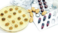 Viser forskjellige typer antibiotika Viser forskjellige typer antibiotika