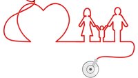 Foreldre i samme sosiale sjikt som legene, kan lettere få gjennomslag for sine barns behov, hevdes det. Illustrasjonen viser et hjerteformet stetoskop rundt en familie.