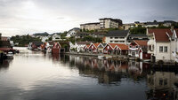 Flekkefjord sykehus Flekkefjord sykehus sett fra sjøsiden