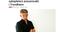 Skjermdump Bildet er en skjermdump av en tidligere sak på Sykepleien