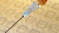 Hepatitt B-vaksine, vaksine, hepatitt B Bildet viser en vaksine mot hepatitt B.