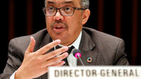 Tedros Ghebreyesus, Who Bildet viser Tedros Ghebreyesus.
