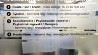 Oslo legevakt, Oslo Bildet viser inngangsparti på Oslo legevakt.