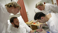 sykepleierstudenter i undervisning Bildet viser sykepleiere i undervisning